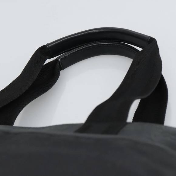 GUCCI GG Canvas Guccissima Tote Bag Leather Black Silver 161770 Auth bs19401 - Picture 8 of 16